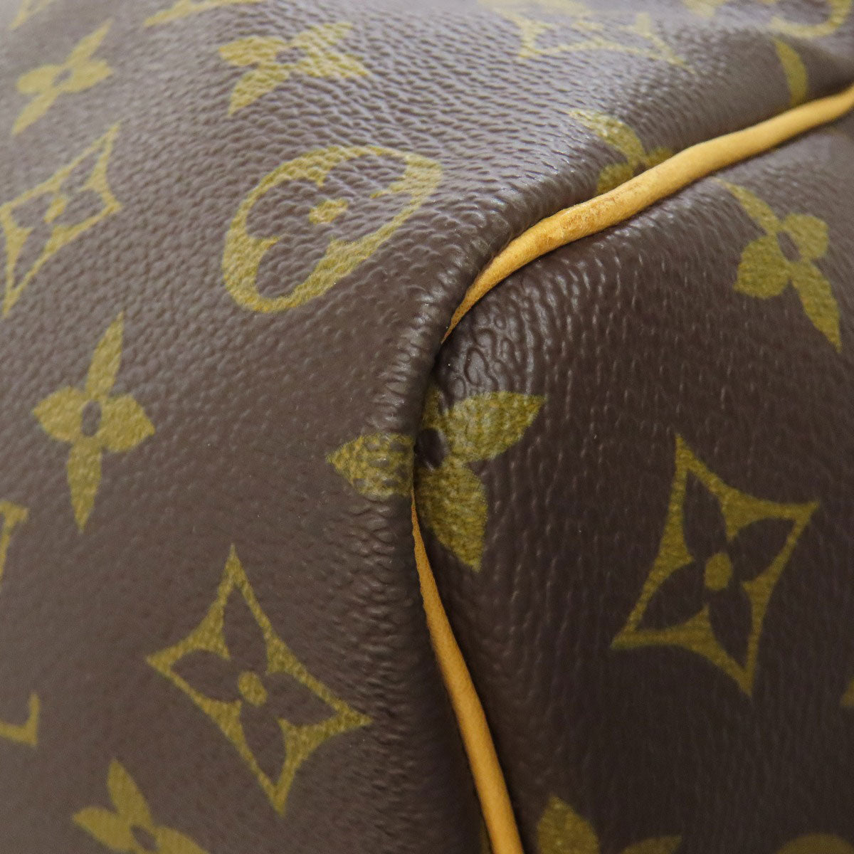 LOUIS VUITTON Boston Duffel bag M41416 Monogram canvas Brown Keepall 50