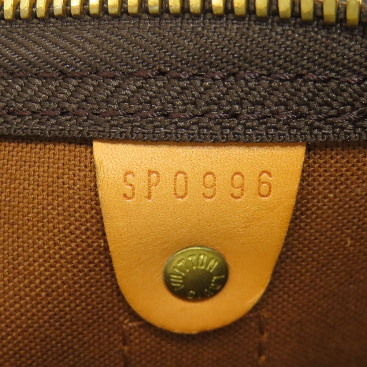 LOUIS VUITTON Boston Duffel bag M41416 Monogram canvas Brown Keepall 50
