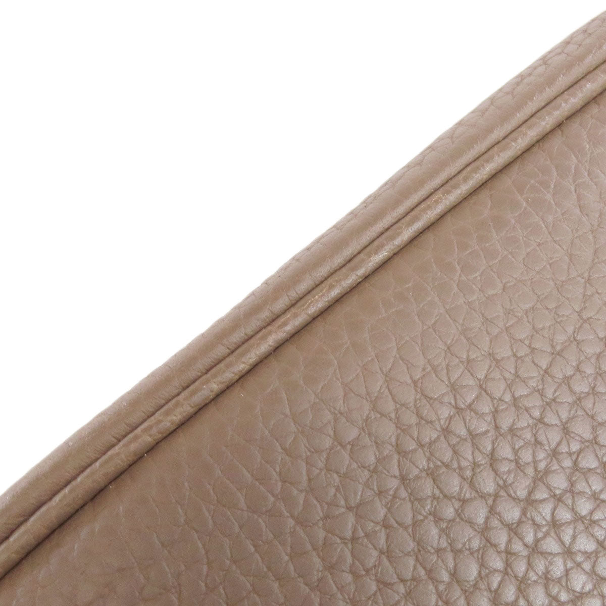 HERMES Handbag Taurillon Clemence beige Picotin Lock PM Etoupe SilverMetal