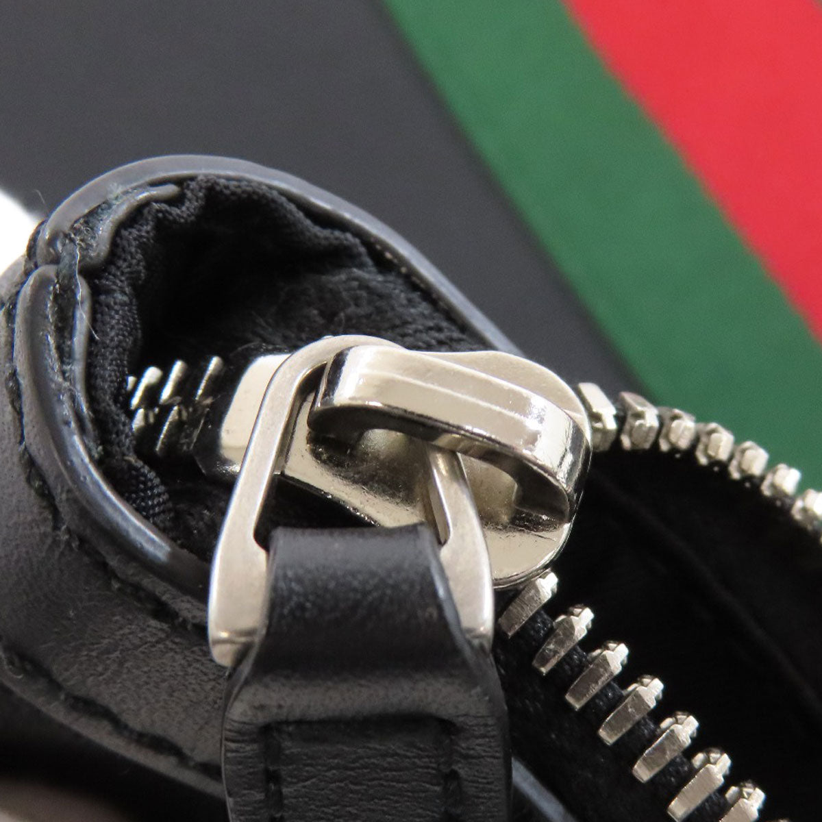 GUCCI Handbag 619751 Nylon black Outlet Sherry Line 2WAY