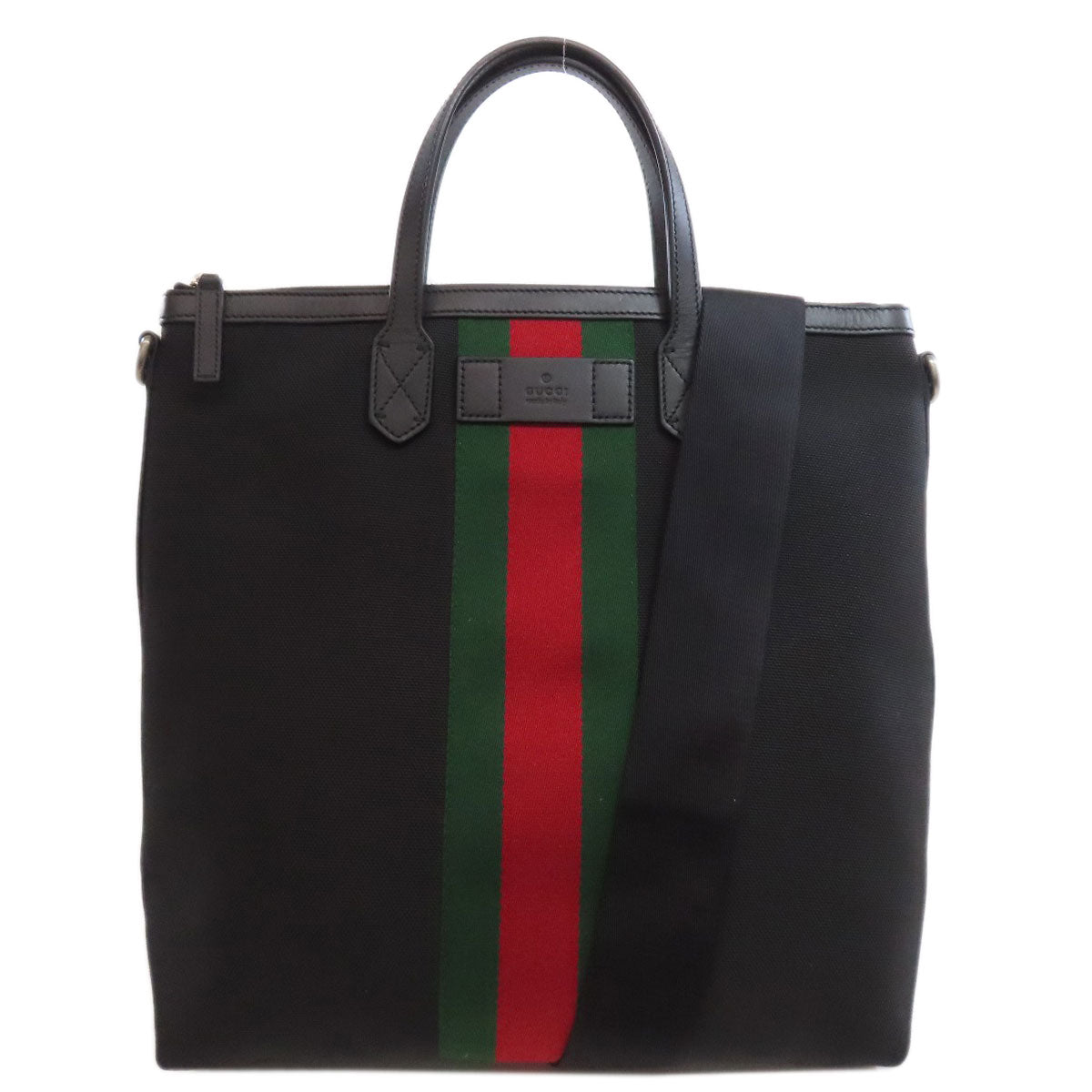 GUCCI Handbag 619751 Nylon black Outlet Sherry Line 2WAY