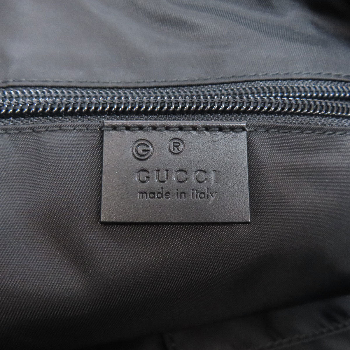 GUCCI Handbag 619751 Nylon black Outlet Sherry Line 2WAY
