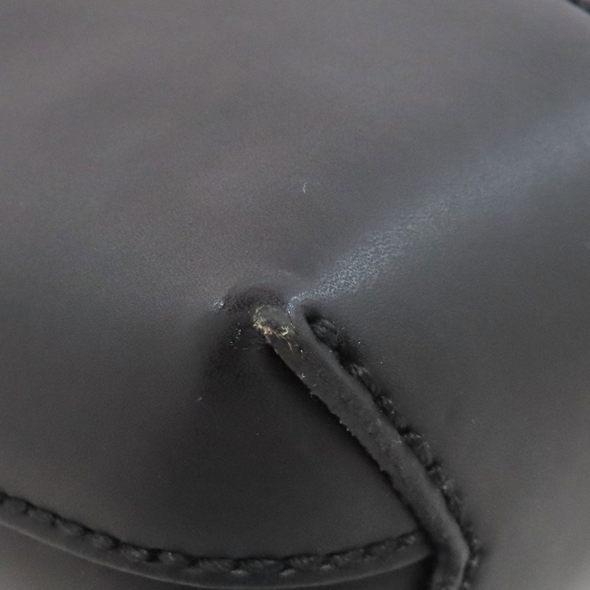 GUCCI Shoulder Bag 474139 PVC black GG Shelly line