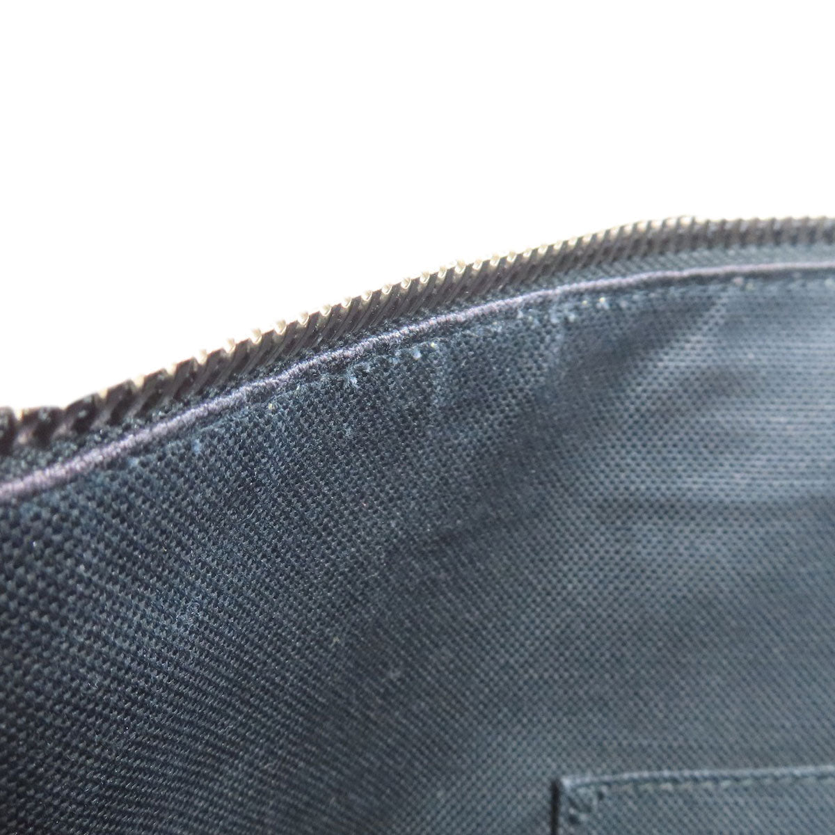 GUCCI Shoulder Bag 474139 PVC black GG Shelly line