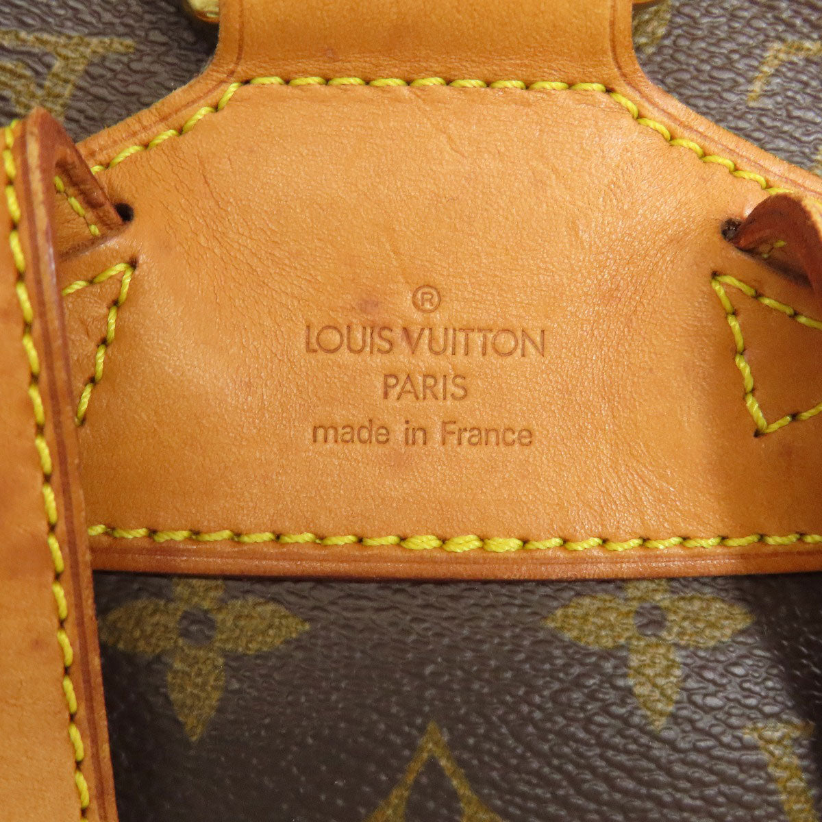 LOUIS VUITTON Backpack M51136 Monogram canvas Brown MontsourisMM