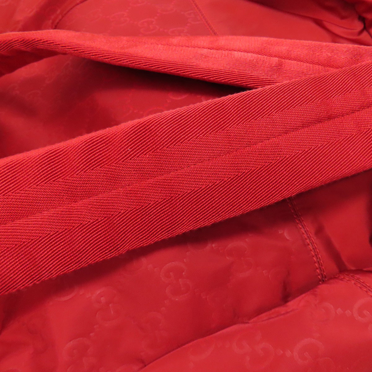 GUCCI Backpack 510336 Nylon Red GG