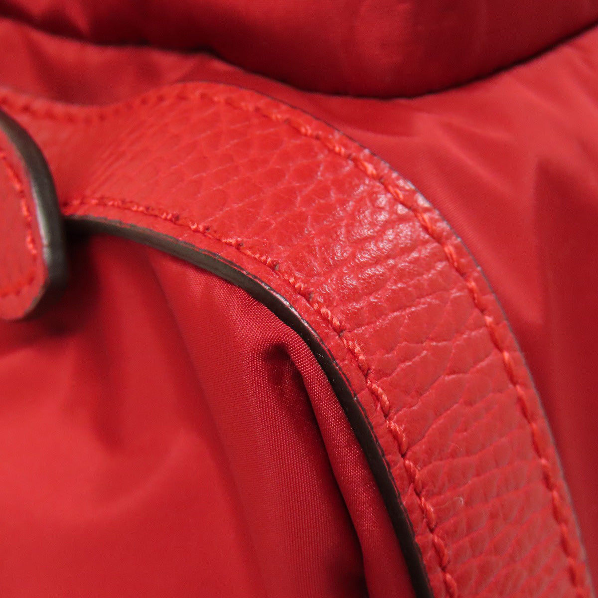 GUCCI Backpack 510336 Nylon Red GG