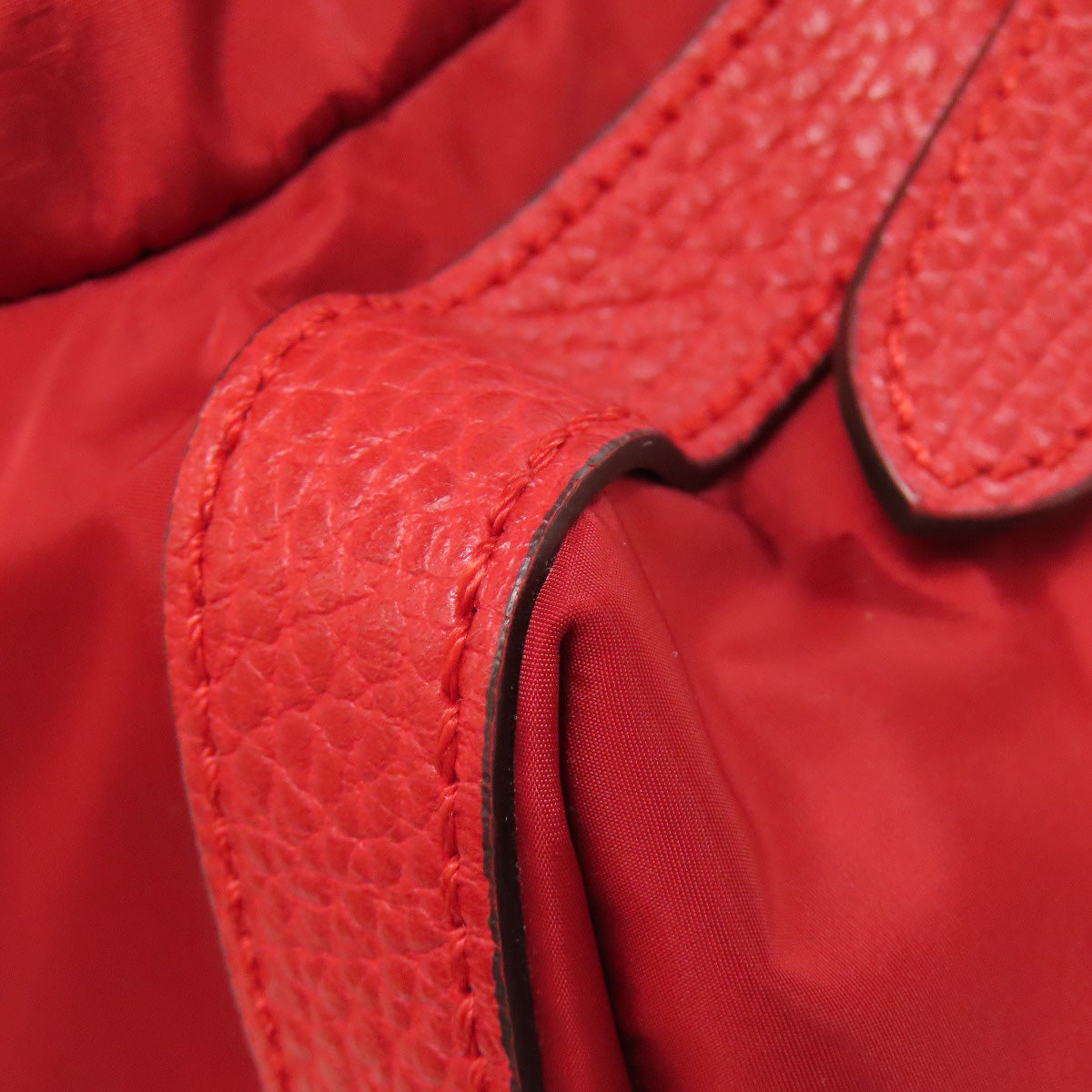 GUCCI Backpack 510336 Nylon Red GG