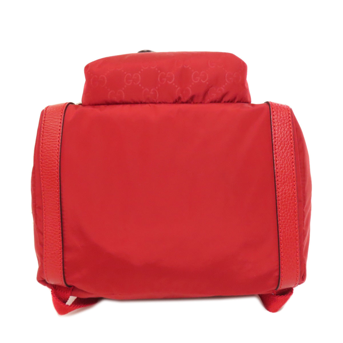 GUCCI Backpack 510336 Nylon Red GG
