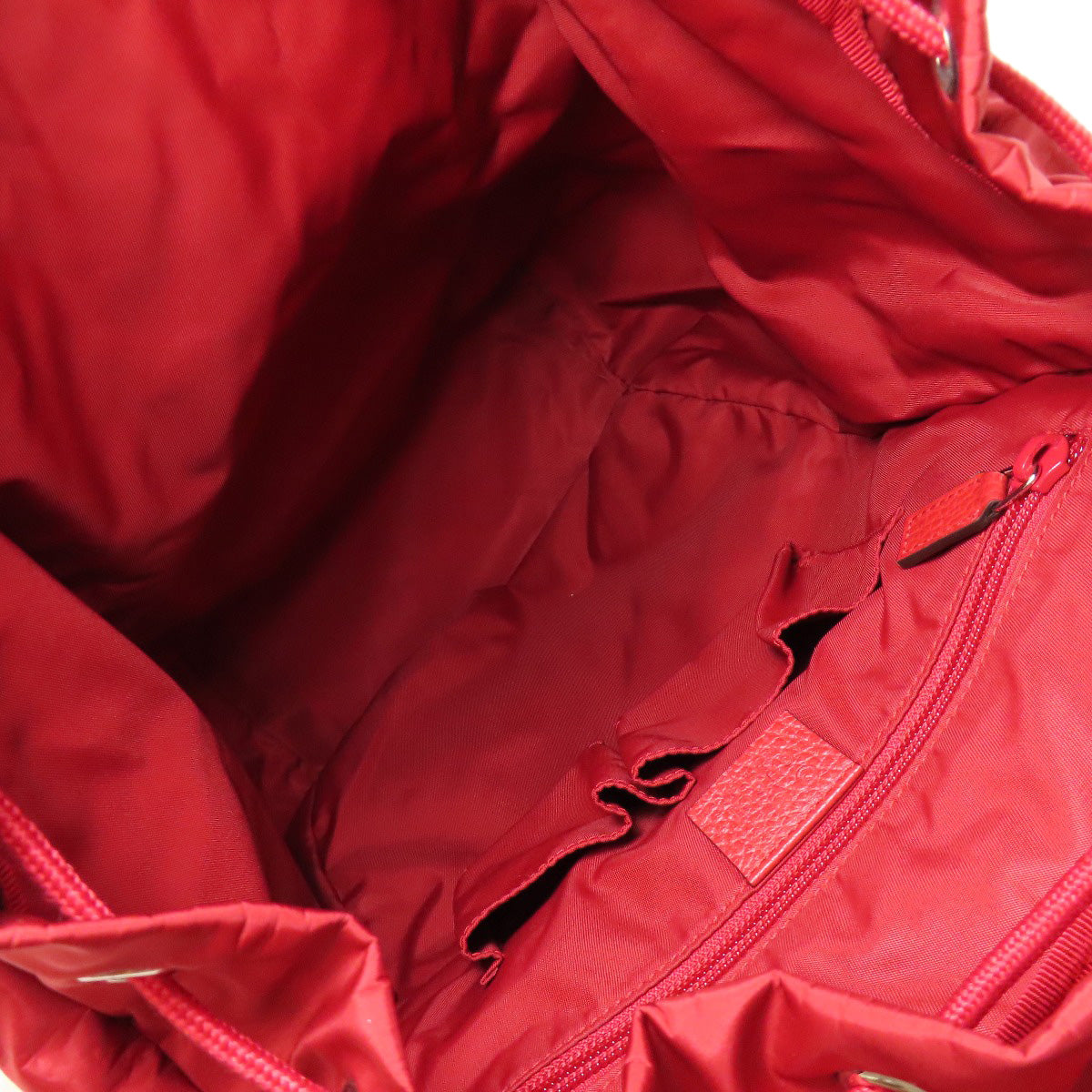 GUCCI Backpack 510336 Nylon Red GG