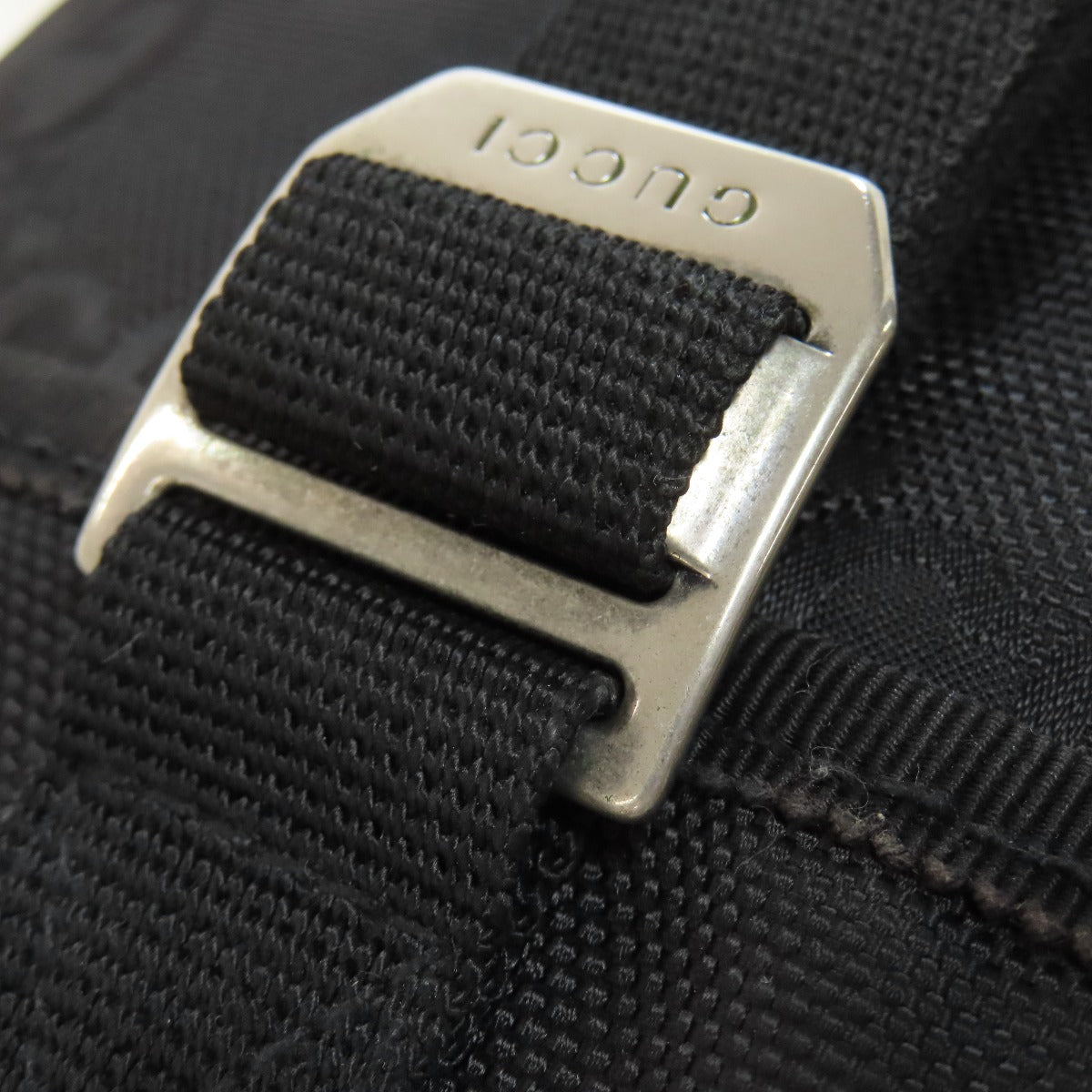 GUCCI Shoulder Bag 643858 Nylon black Off the grid