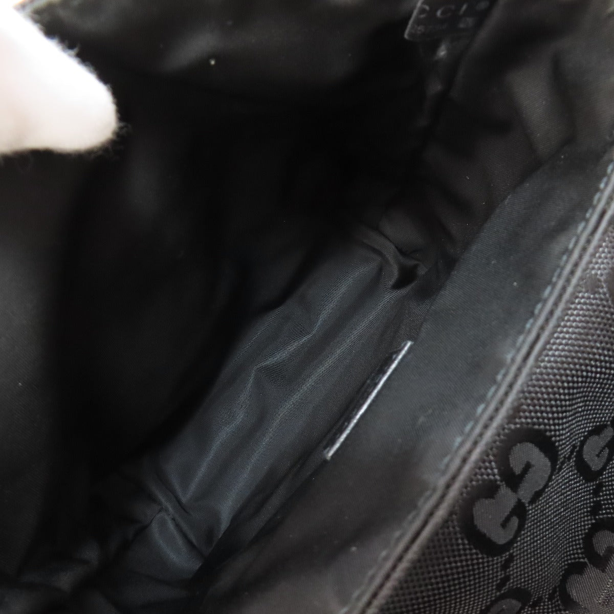 GUCCI Shoulder Bag 643858 Nylon black Off the grid