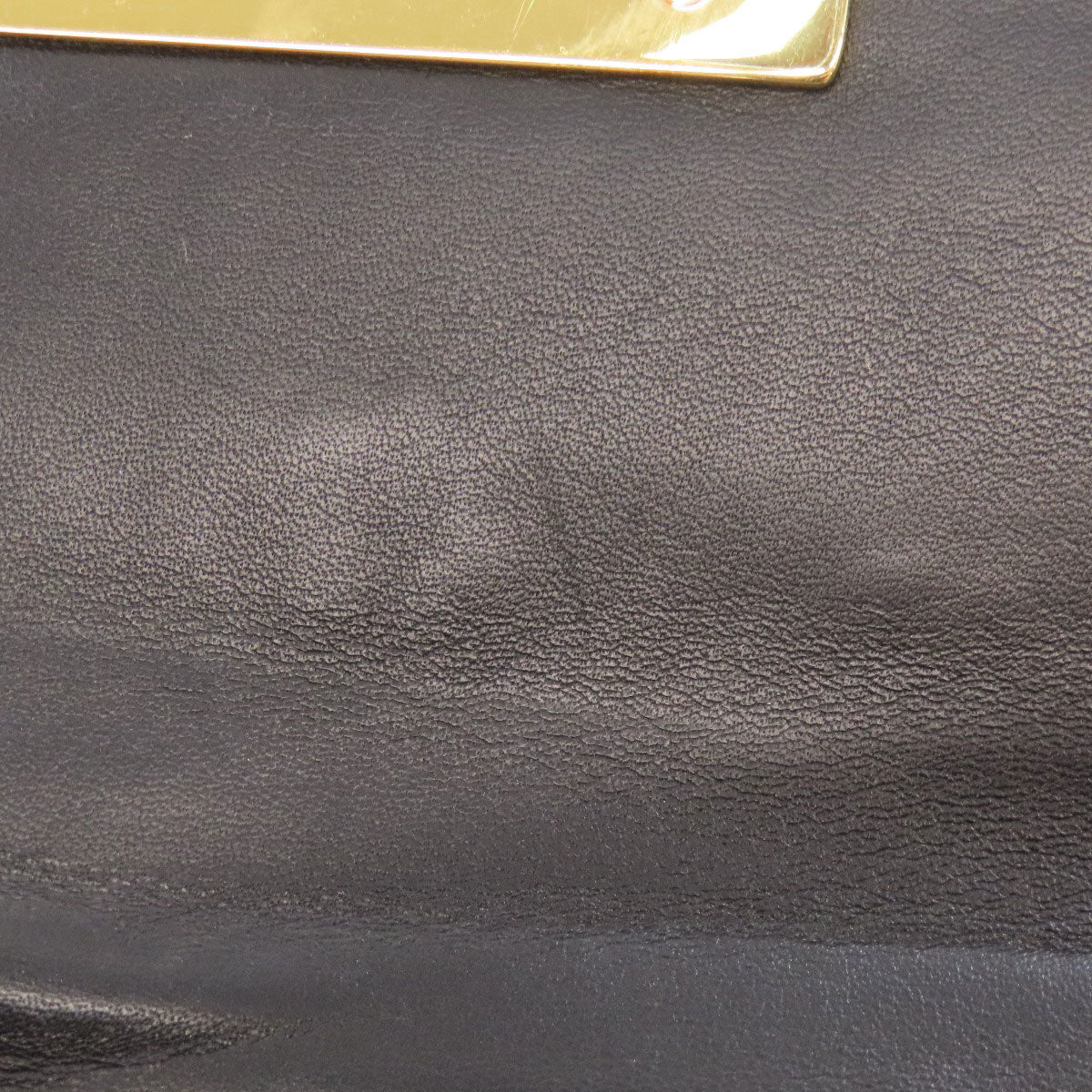 GUCCI Shoulder Bag 432182 Calfskin black Padlock ChainShoulder