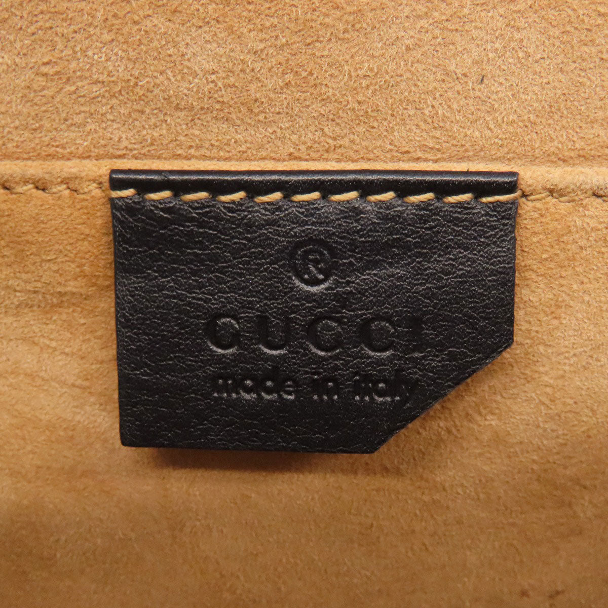 GUCCI Shoulder Bag 432182 Calfskin black Padlock ChainShoulder