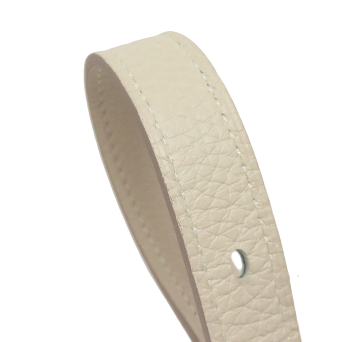 HERMES Handbag Taurillon Clemence white Arzan 31 SilverMetal