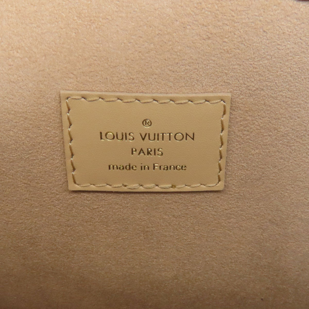 LOUIS VUITTON Handbag M22861 Calfskin beige Petit Noe Broderie Anglaise