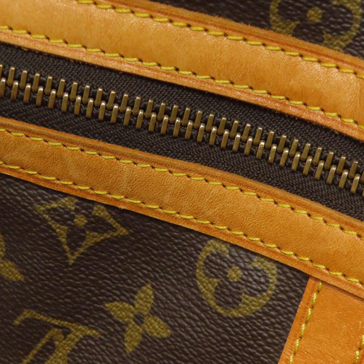 LOUIS VUITTON Boston Duffel bag M41626 Monogram canvas Brown Sac Souple35