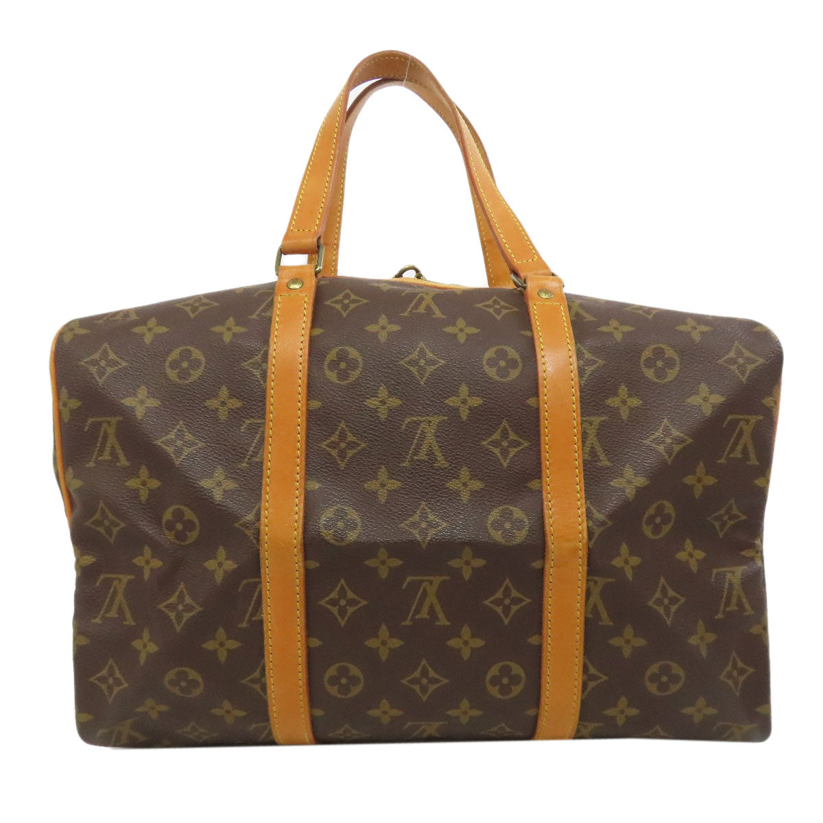 LOUIS VUITTON Boston Duffel bag M41626 Monogram canvas Brown Sac Souple35