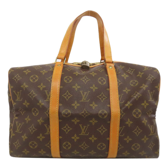 LOUIS VUITTON Boston Duffel bag M41626 Monogram canvas Brown Sac Souple35
