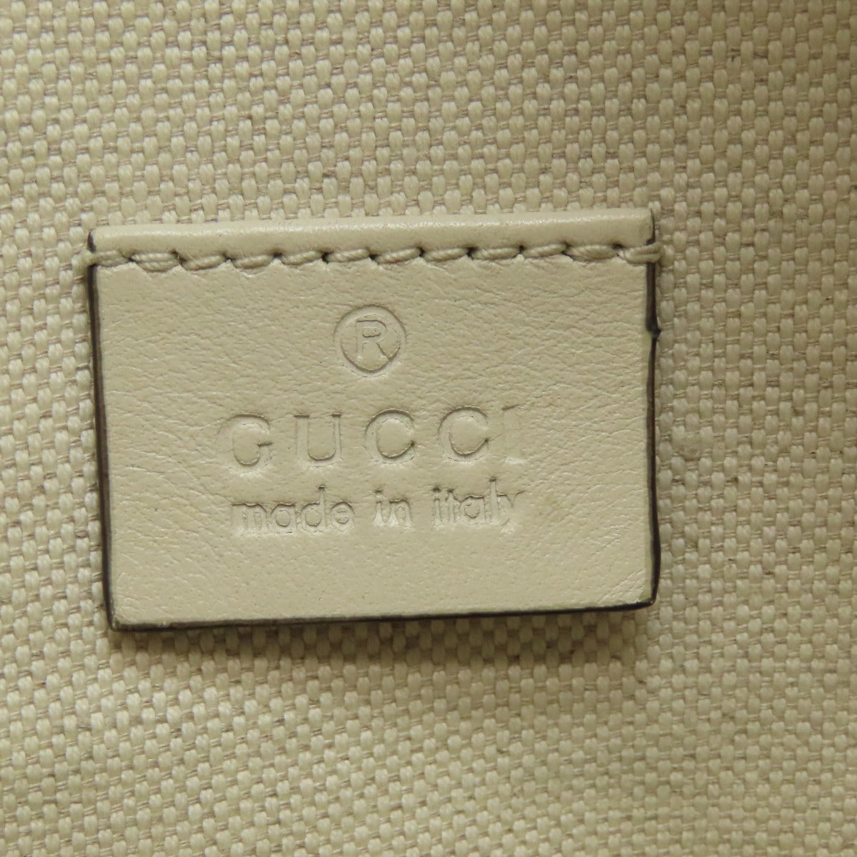 GUCCI Sling bag 645093 Calfskin white GG emboss