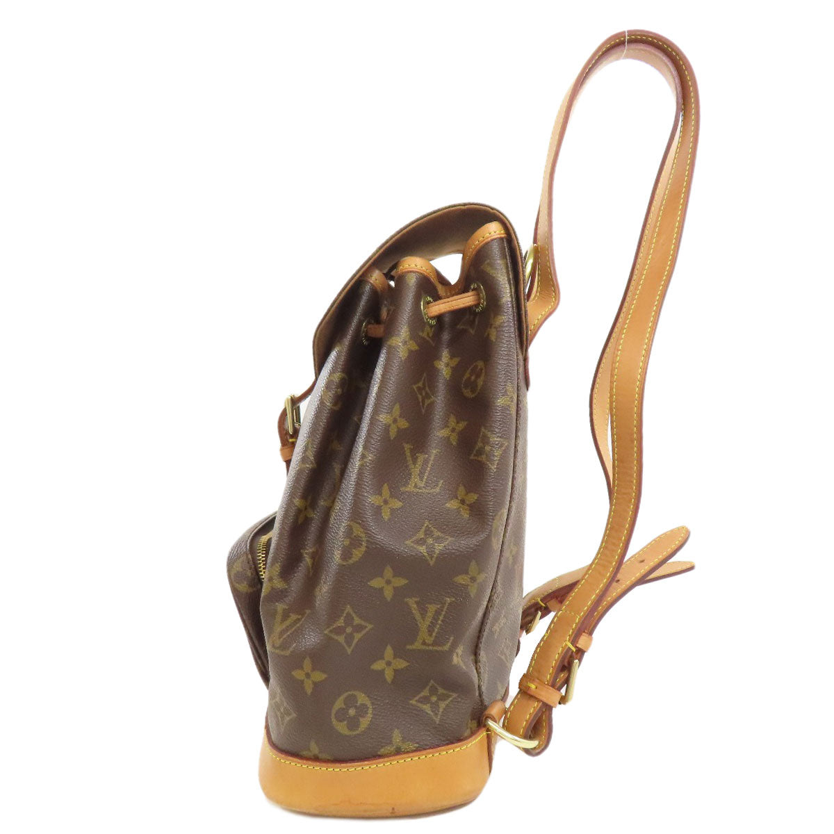 LOUIS VUITTON Backpack M51136 Monogram canvas Brown MontsourisMM