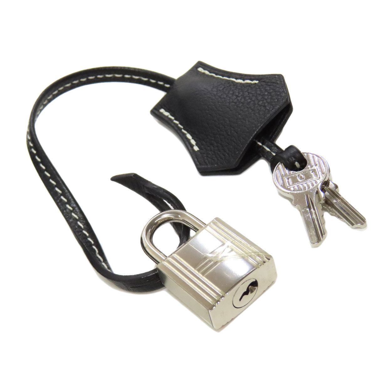 HERMES Handbag Vossikkim black Bolide Relax 35 SilverMetal