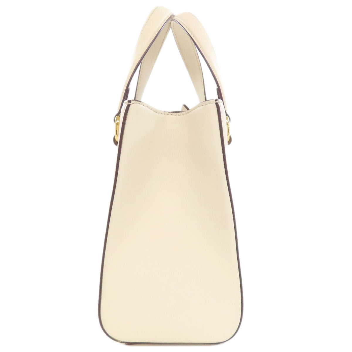 GUCCI Handbag 460881 Calfskin white Sylvie 2WAY