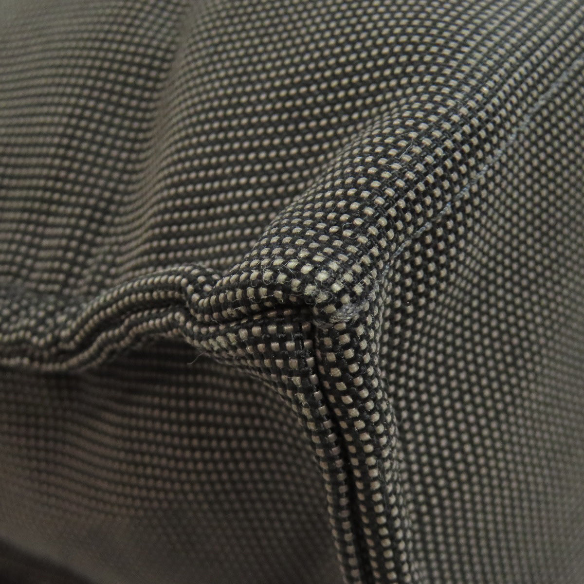 HERMES Handbag canvas gray Her LineMM