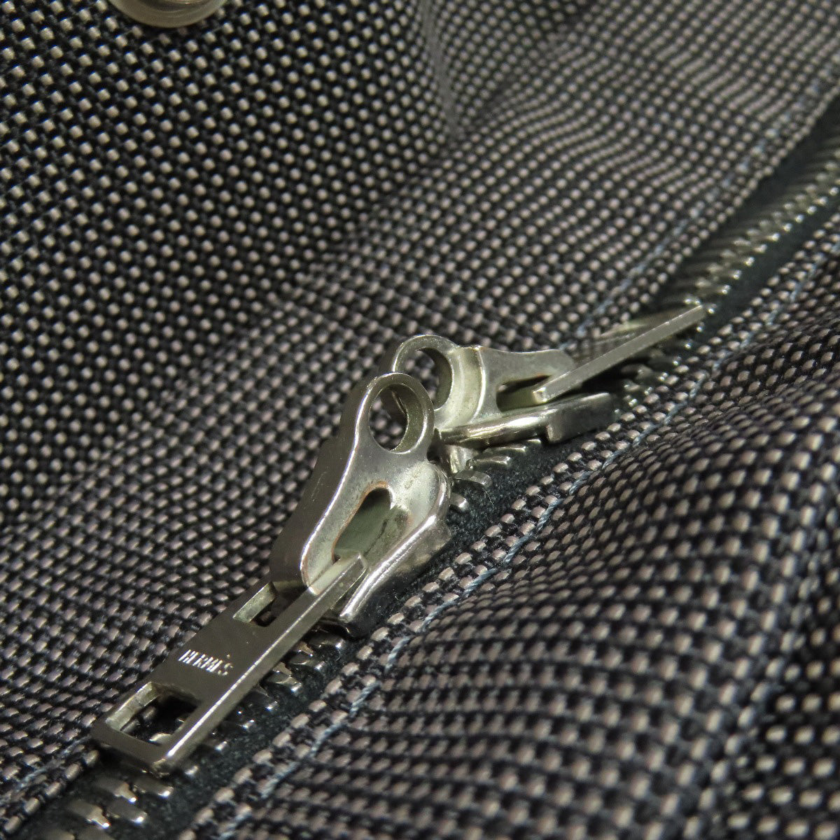 HERMES Handbag canvas gray Her LineMM