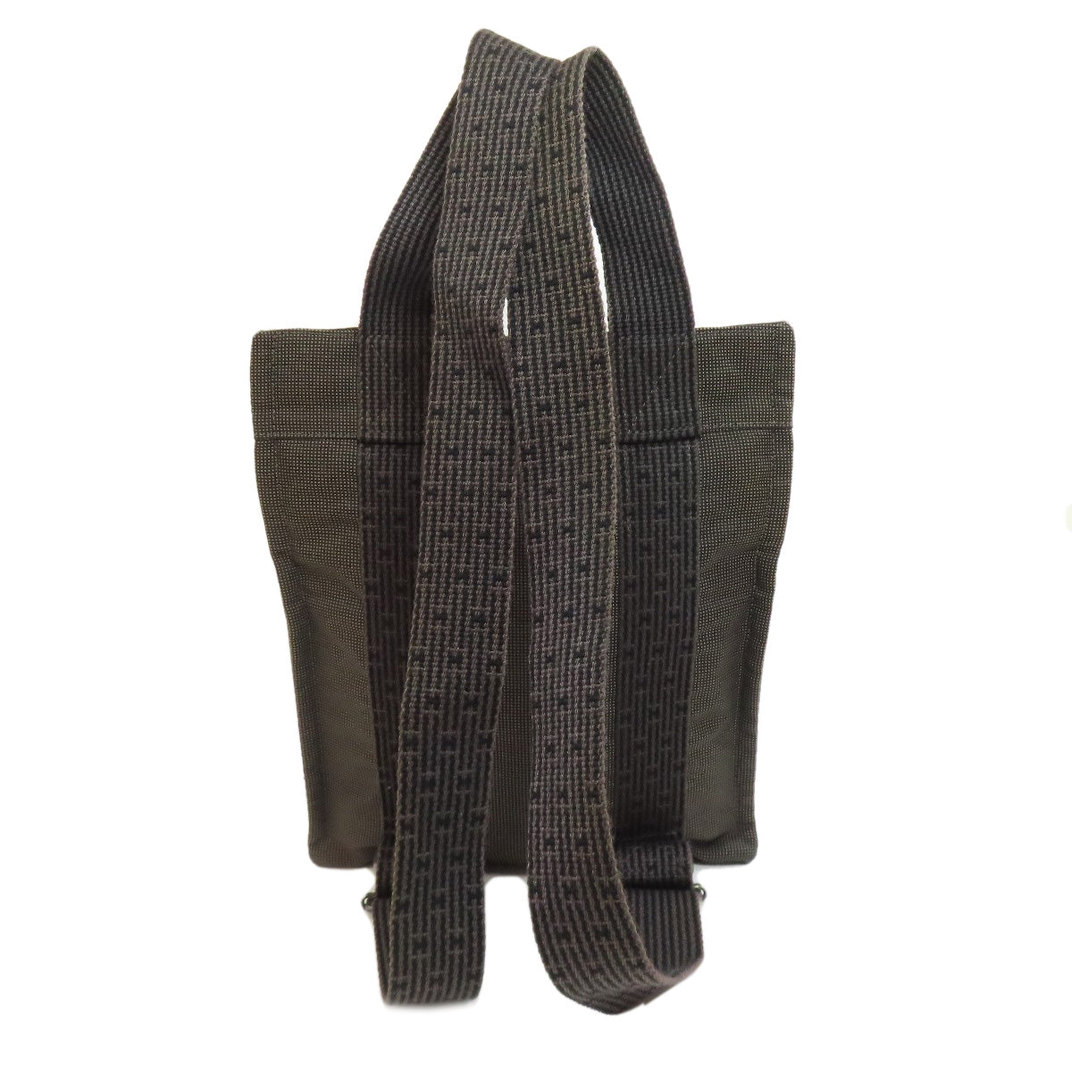 HERMES Backpack canvas gray Her Line add PM