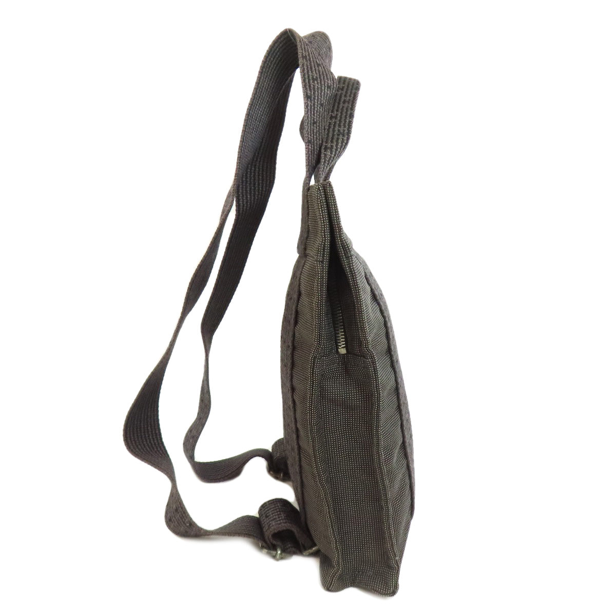 HERMES Backpack canvas gray Her Line add PM