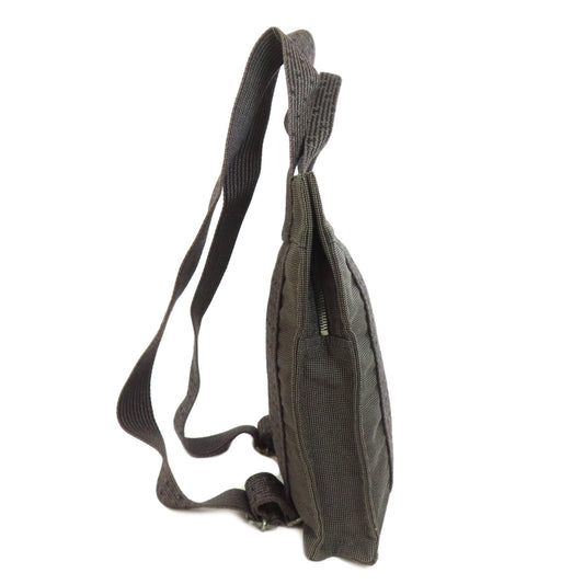 HERMES Backpack canvas gray Her Line add PM
