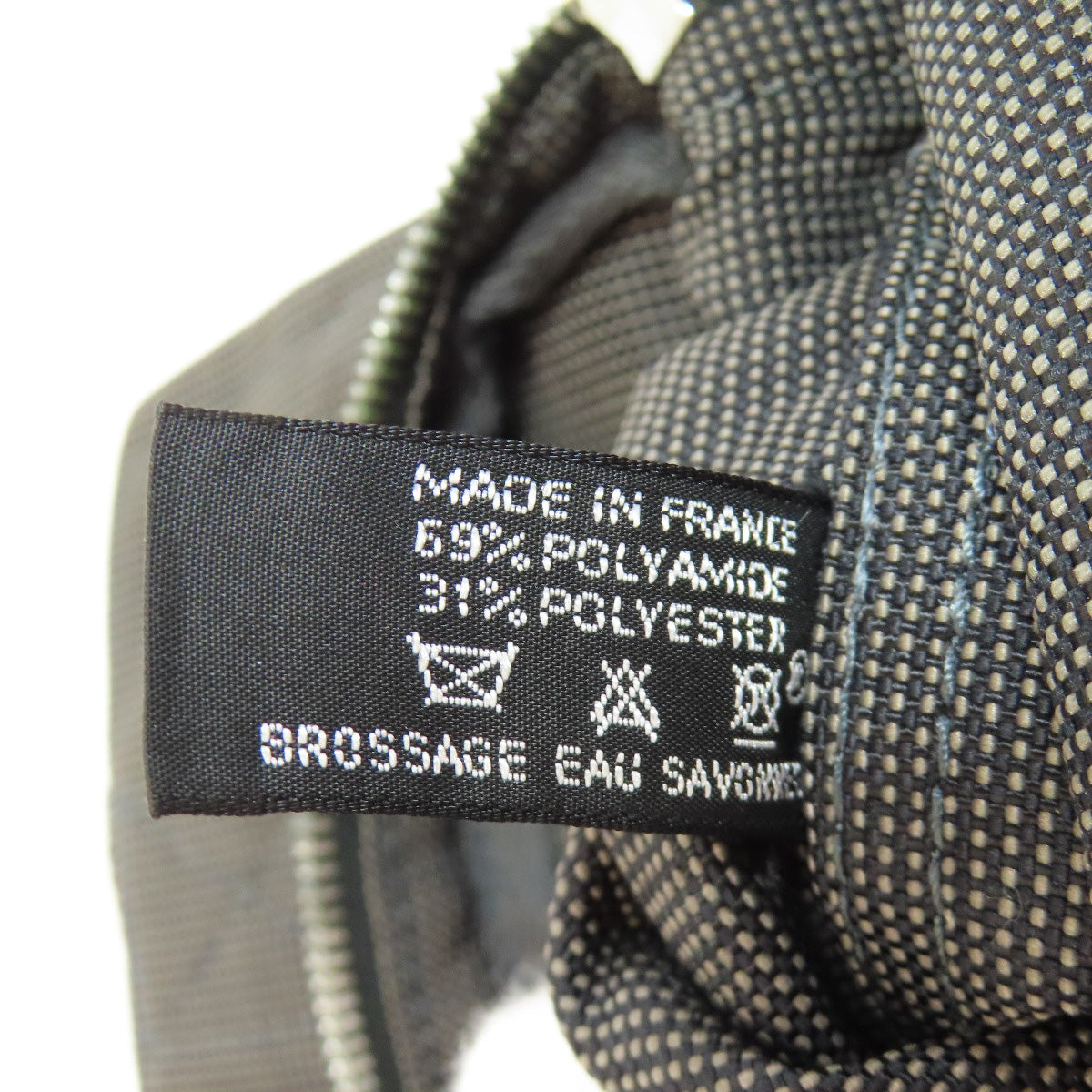 HERMES Backpack canvas gray Her Line add PM