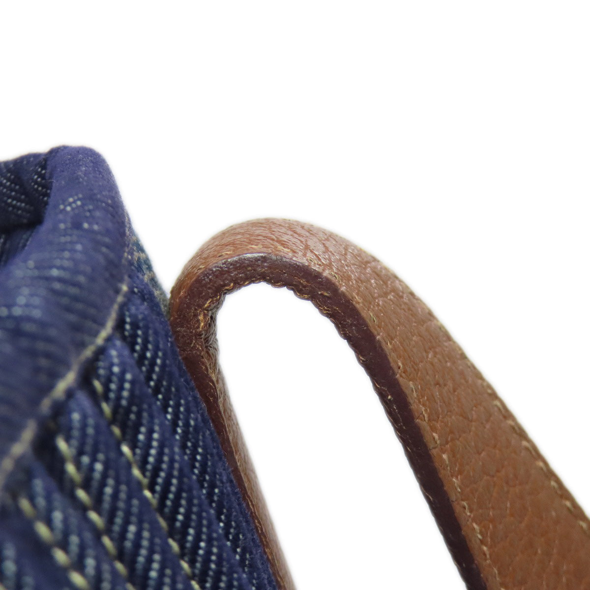 HERMES Tote Bag canvas Navy Calicut