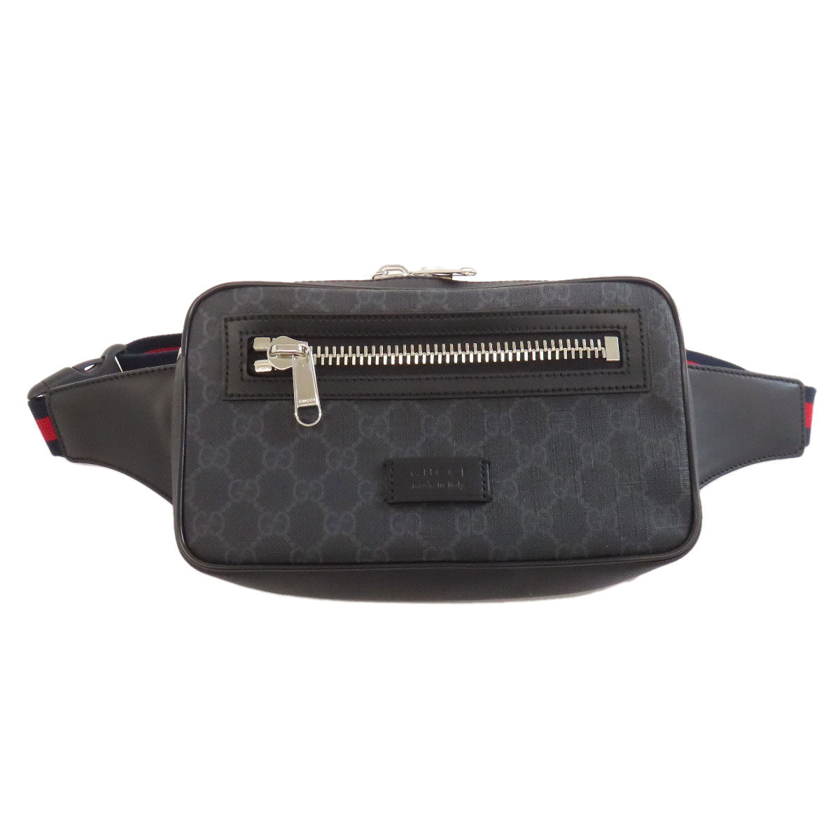 GUCCI Sling bag 474293 PVC black GG Supreme