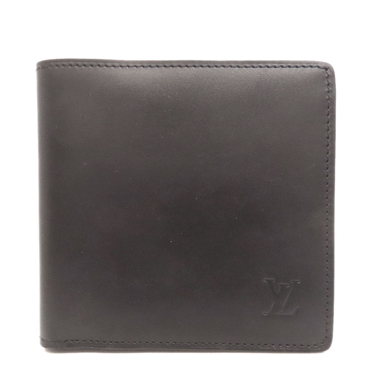 LOUIS VUITTON Bifold Wallet M85016 Nomad leather black Portefeuille・Marco