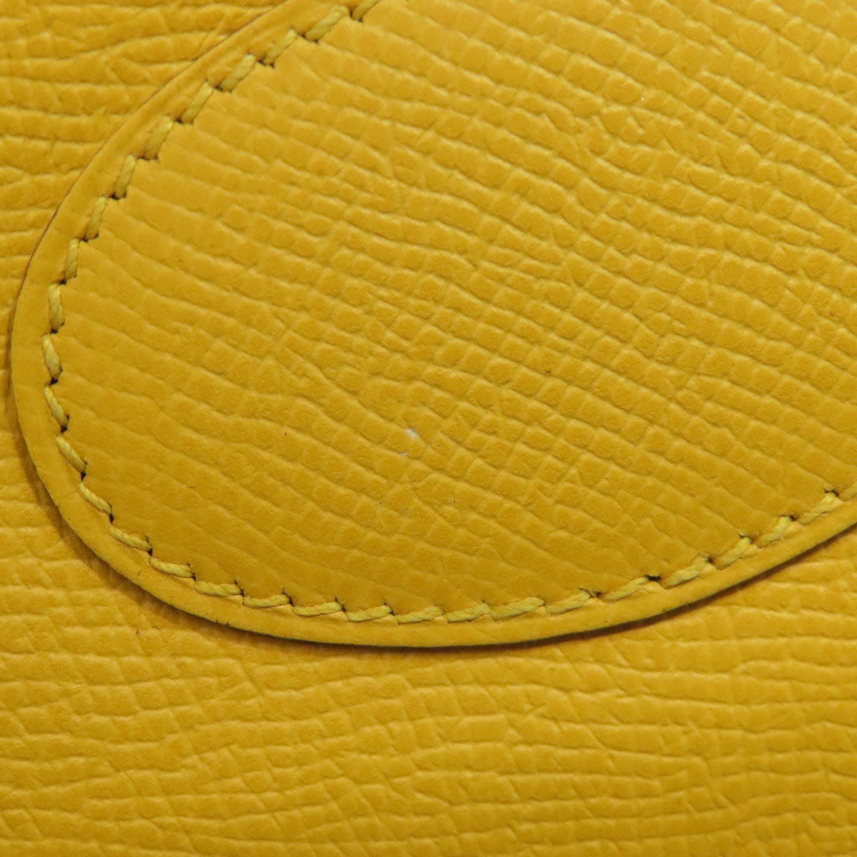 HERMES Tote Bag Epsom yellow Bolide 31 SilverMetal