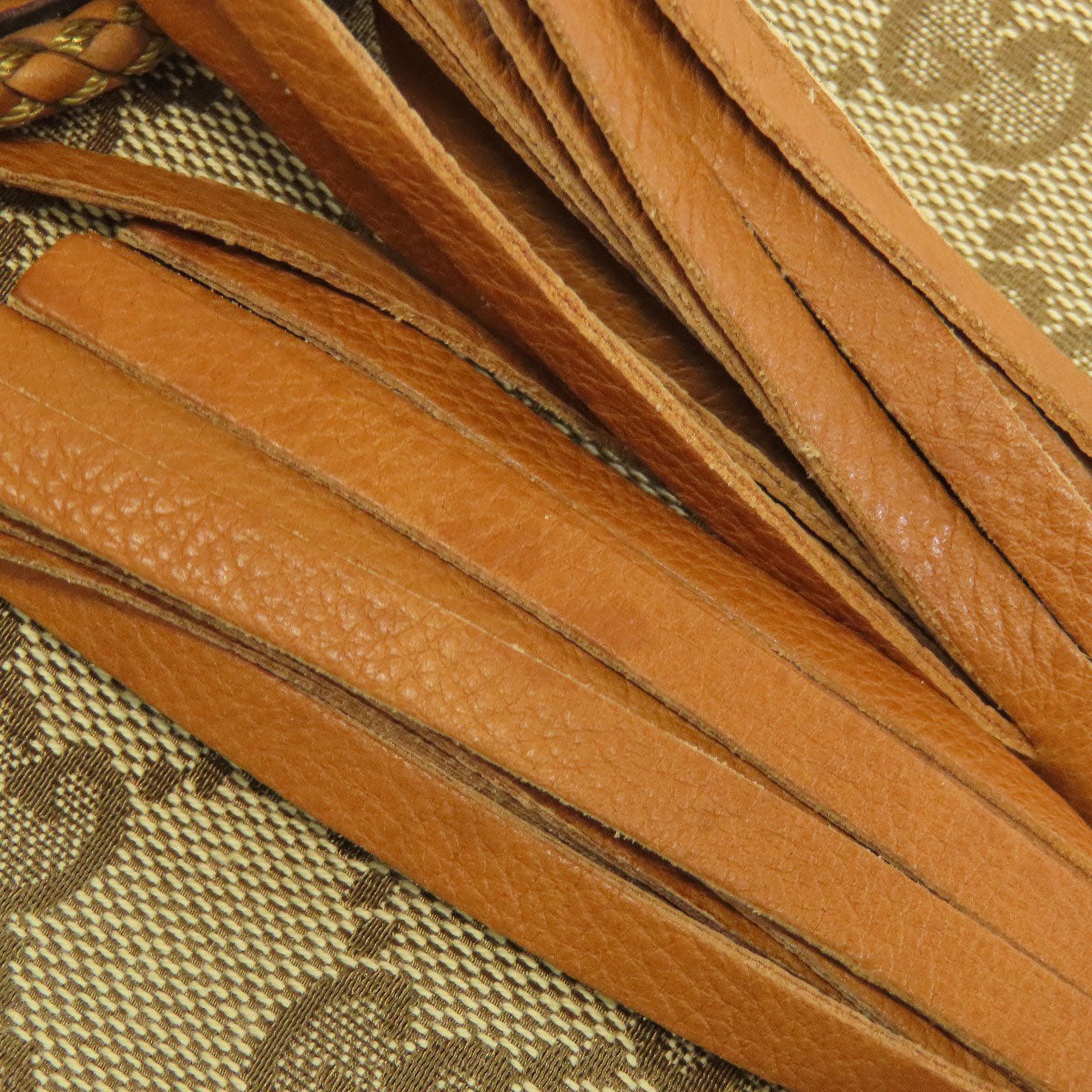 GUCCI Tote Bag 257023 canvas Brown GG Marrakech