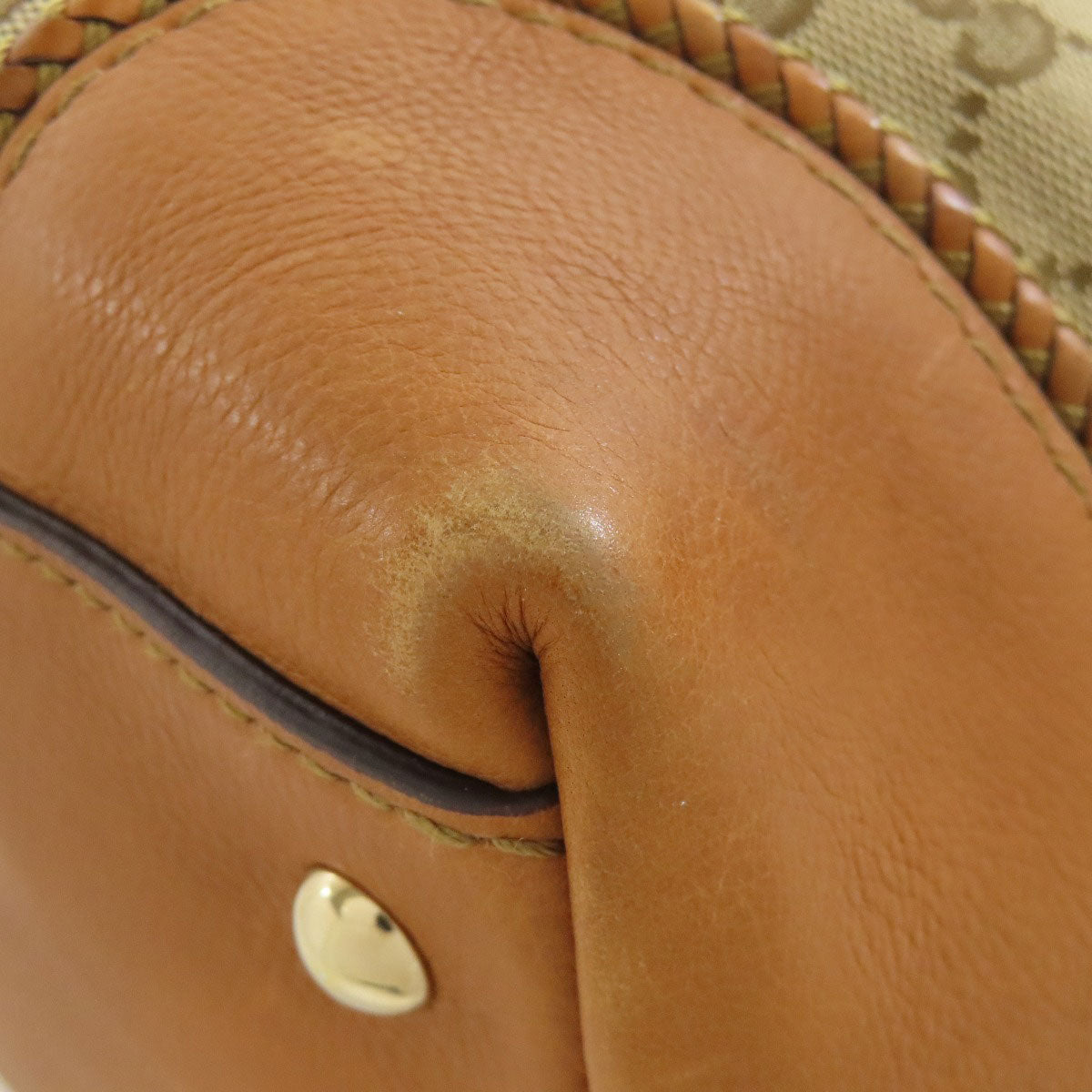 GUCCI Tote Bag 257023 canvas Brown GG Marrakech