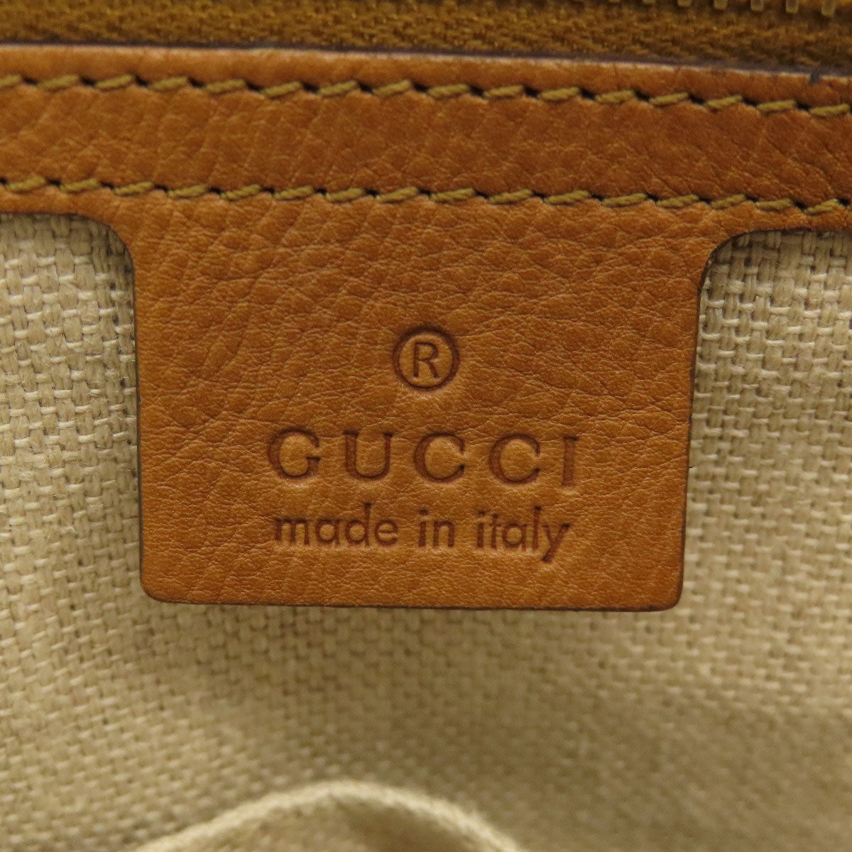 GUCCI Tote Bag 257023 canvas Brown GG Marrakech