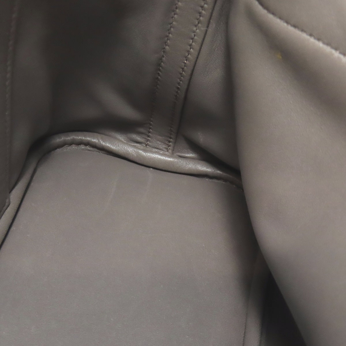 HERMES Handbag Taurillon Clemence gray Bolide 31 SilverMetal