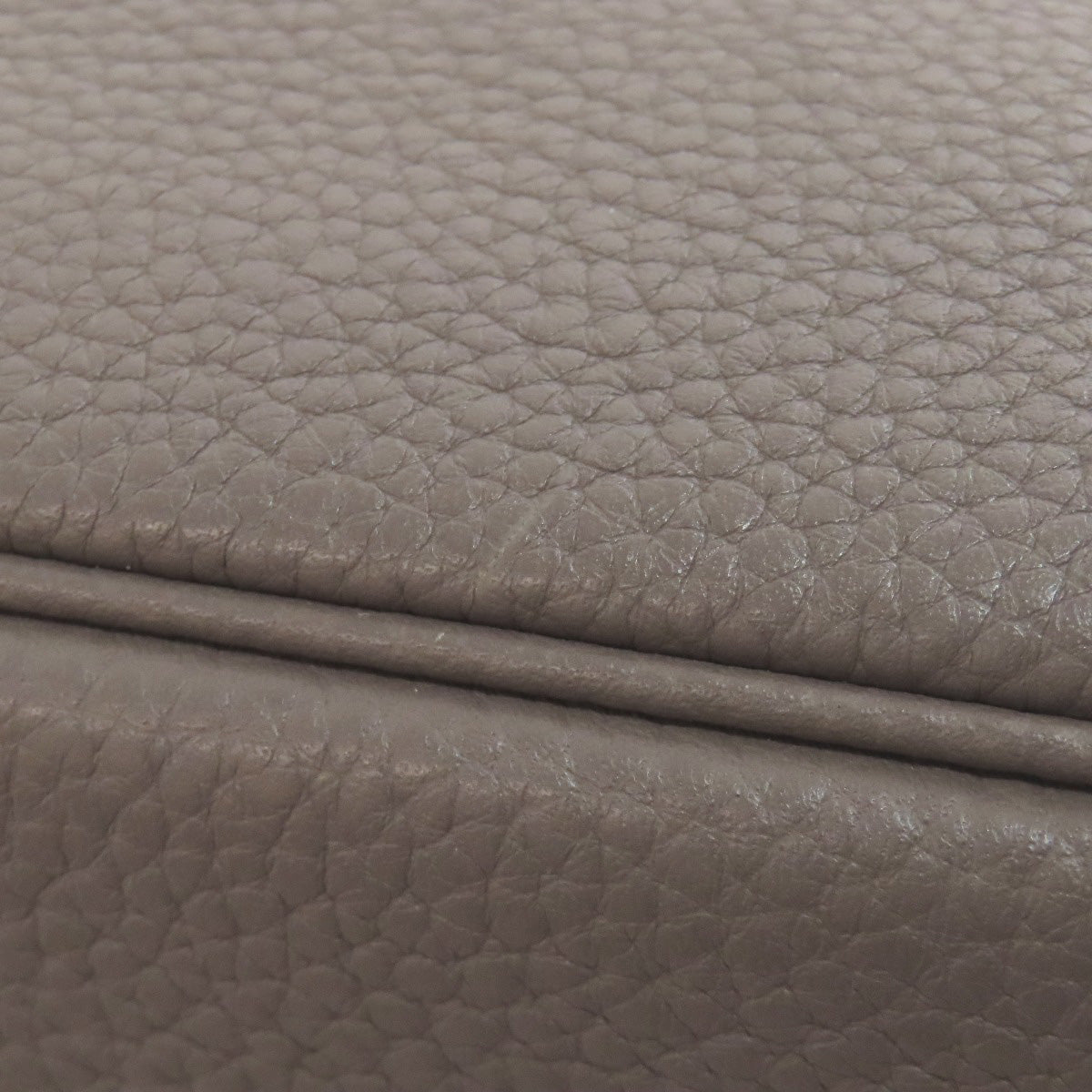 HERMES Handbag Taurillon Clemence gray Bolide 31 SilverMetal