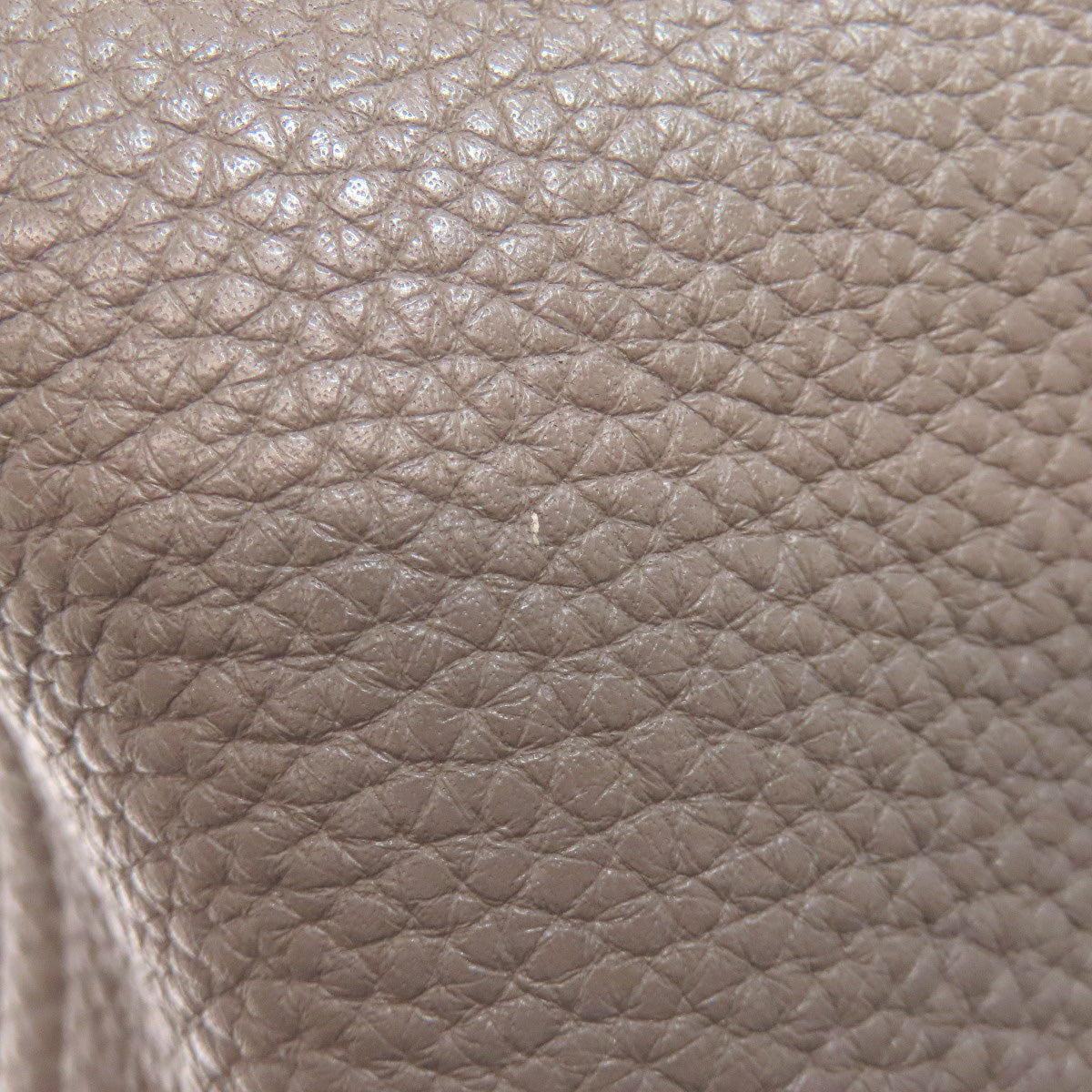 HERMES Handbag Taurillon Clemence gray Bolide 31 SilverMetal