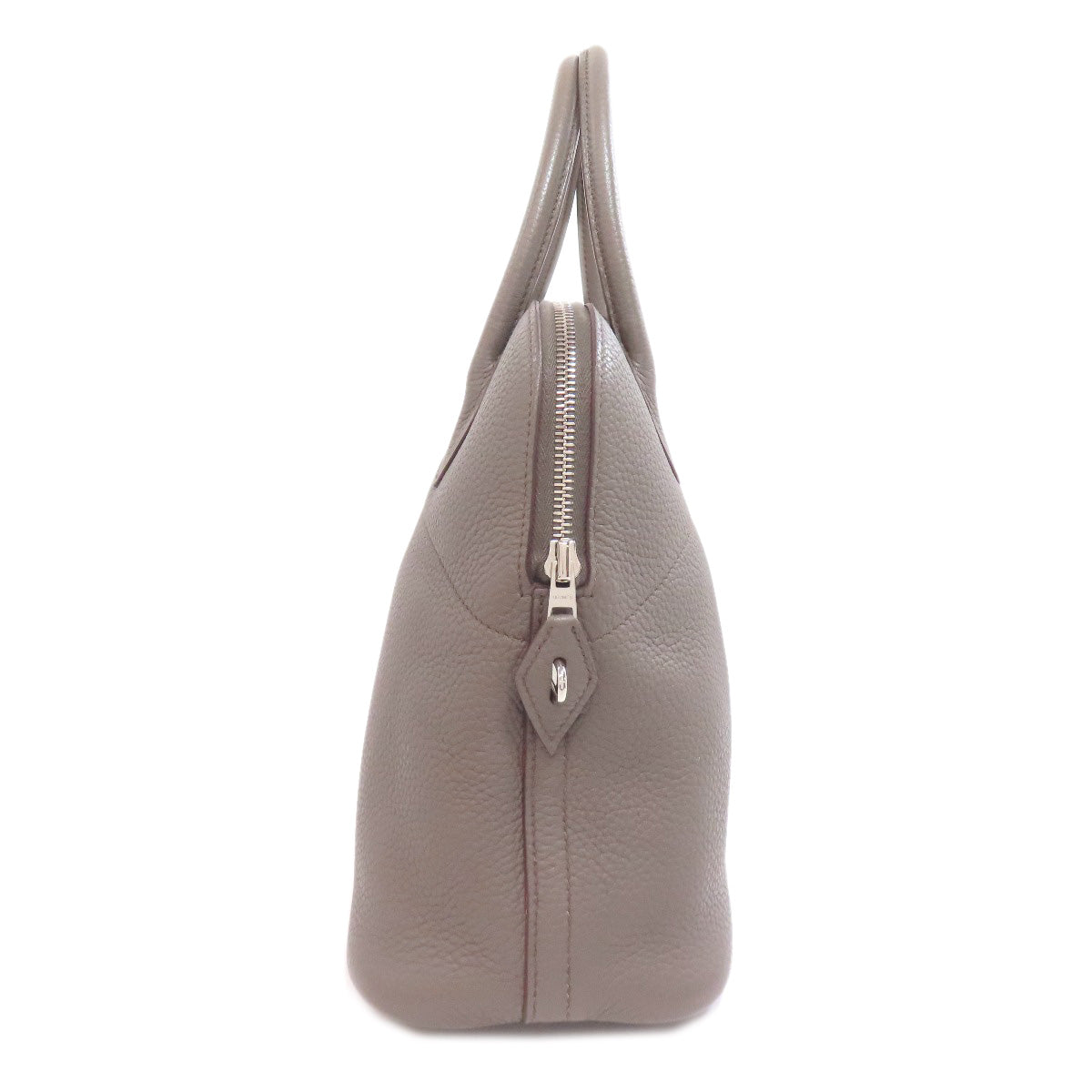 HERMES Handbag Taurillon Clemence gray Bolide 31 SilverMetal