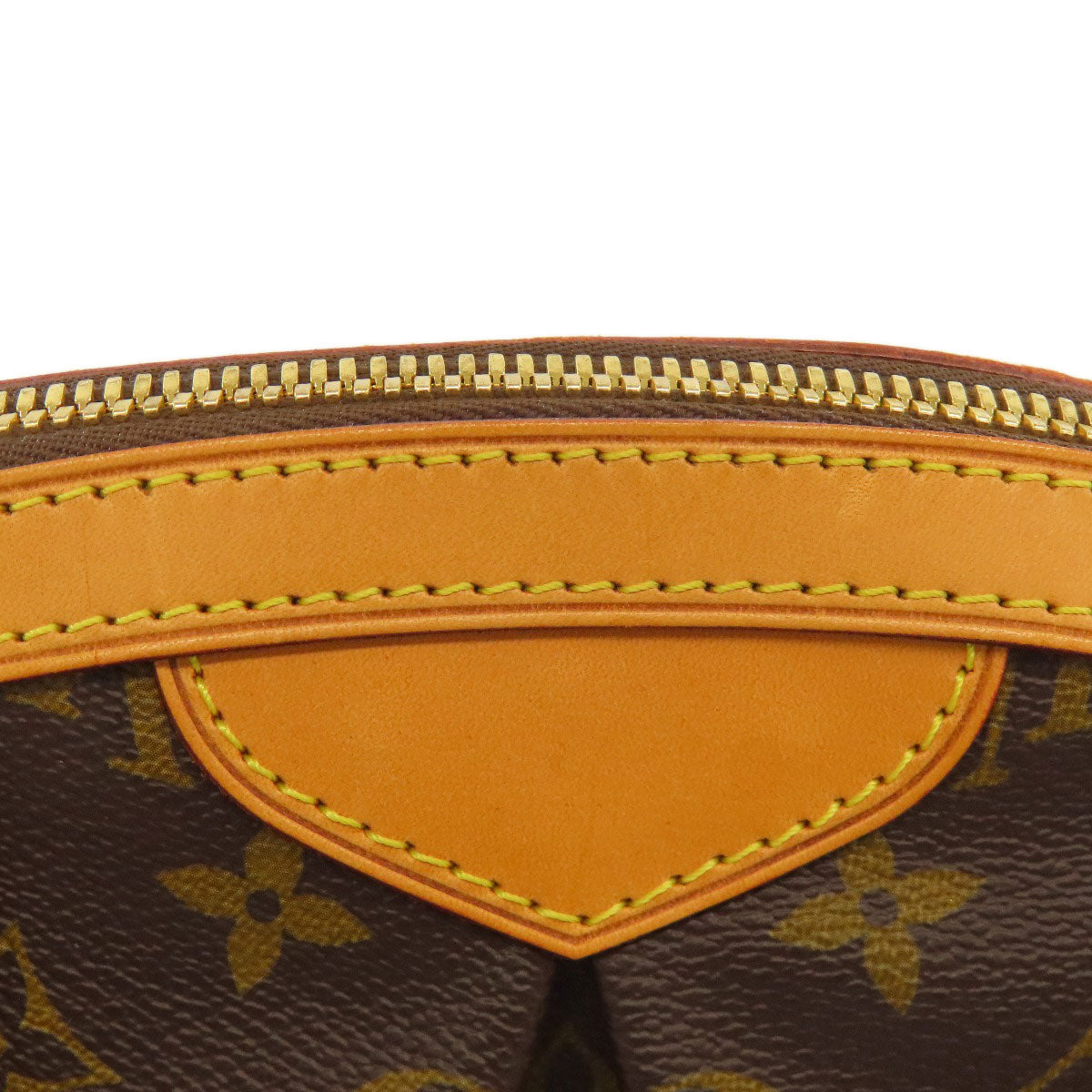 LOUIS VUITTON Handbag M40143 Monogram canvas Brown Tivoli PM