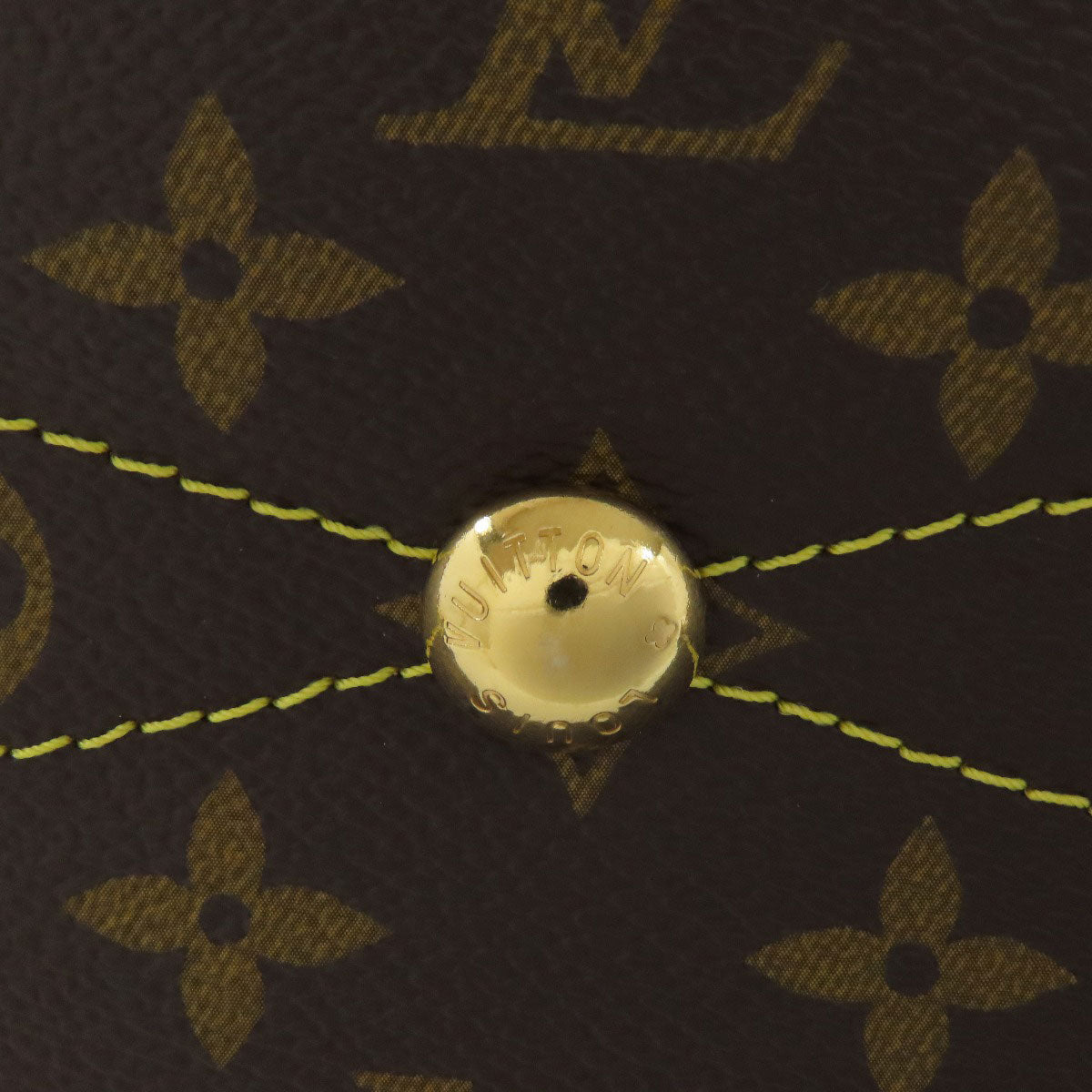 LOUIS VUITTON Handbag M40143 Monogram canvas Brown Tivoli PM