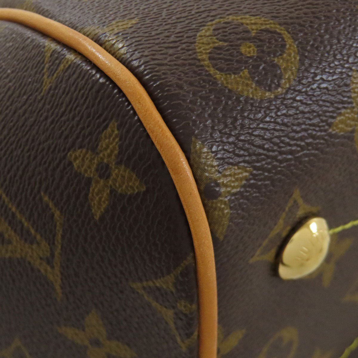 LOUIS VUITTON Handbag M40143 Monogram canvas Brown Tivoli PM