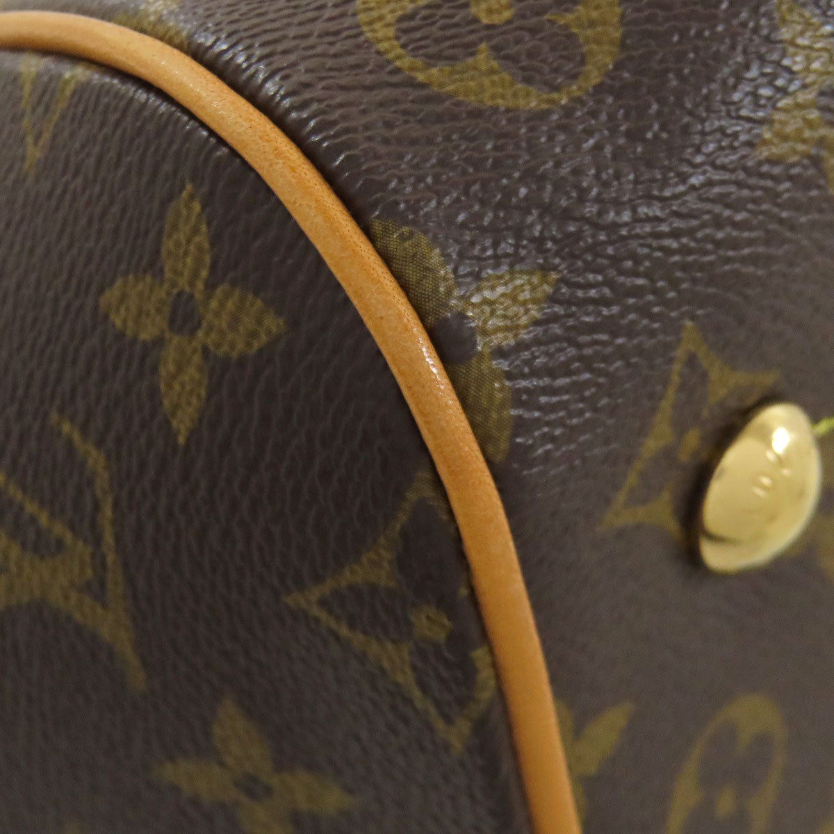 LOUIS VUITTON Handbag M40143 Monogram canvas Brown Tivoli PM