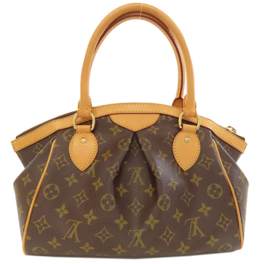 LOUIS VUITTON Handbag M40143 Monogram canvas Brown Tivoli PM