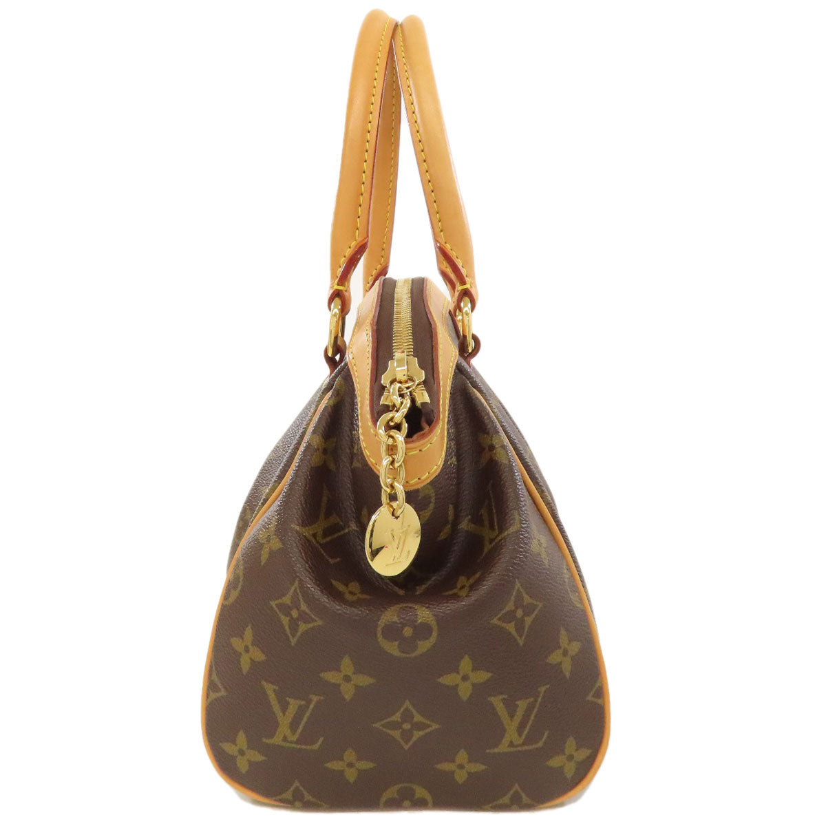 LOUIS VUITTON Handbag M40143 Monogram canvas Brown Tivoli PM
